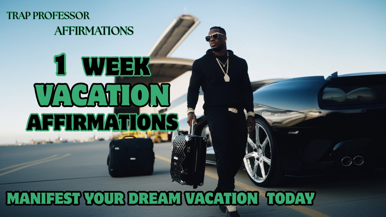 1 Week Vacation ( Affirmations ) Official Visualizer Loop