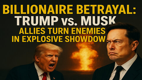 The Billionaire Bromance Explodes: Trump & Elon Brutal X (Twitter) War!