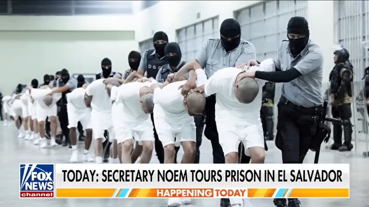 Americans to get inside look at mega prison housing ‘worst of the worst’ booted by Trump