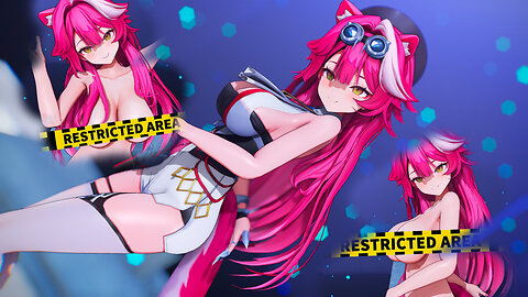 【MMD ホロライブ 4K60fps】《Raora Panthera (ラオーラ・パンテーラ)》~《ILLIT (아일릿) '빌려온 고양이 (Do the Dance)》