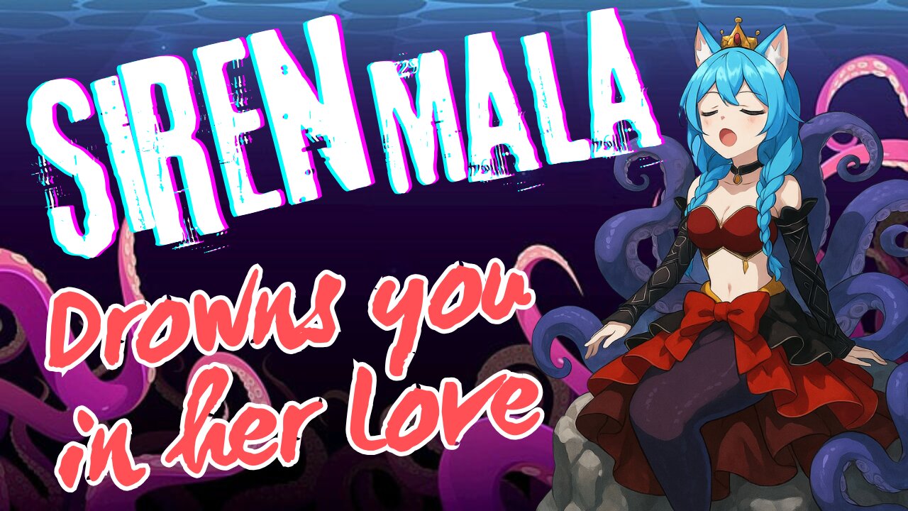 ASMR Roleplay 💕Drowning in Mala’s Love 💋 Siren Kraken abduction