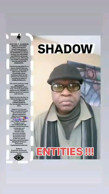 ▪︎SHADOW ENTITIES▪︎