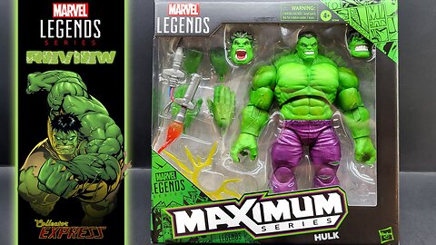 Marvel Legends Maximum Hulk Action Figure Review