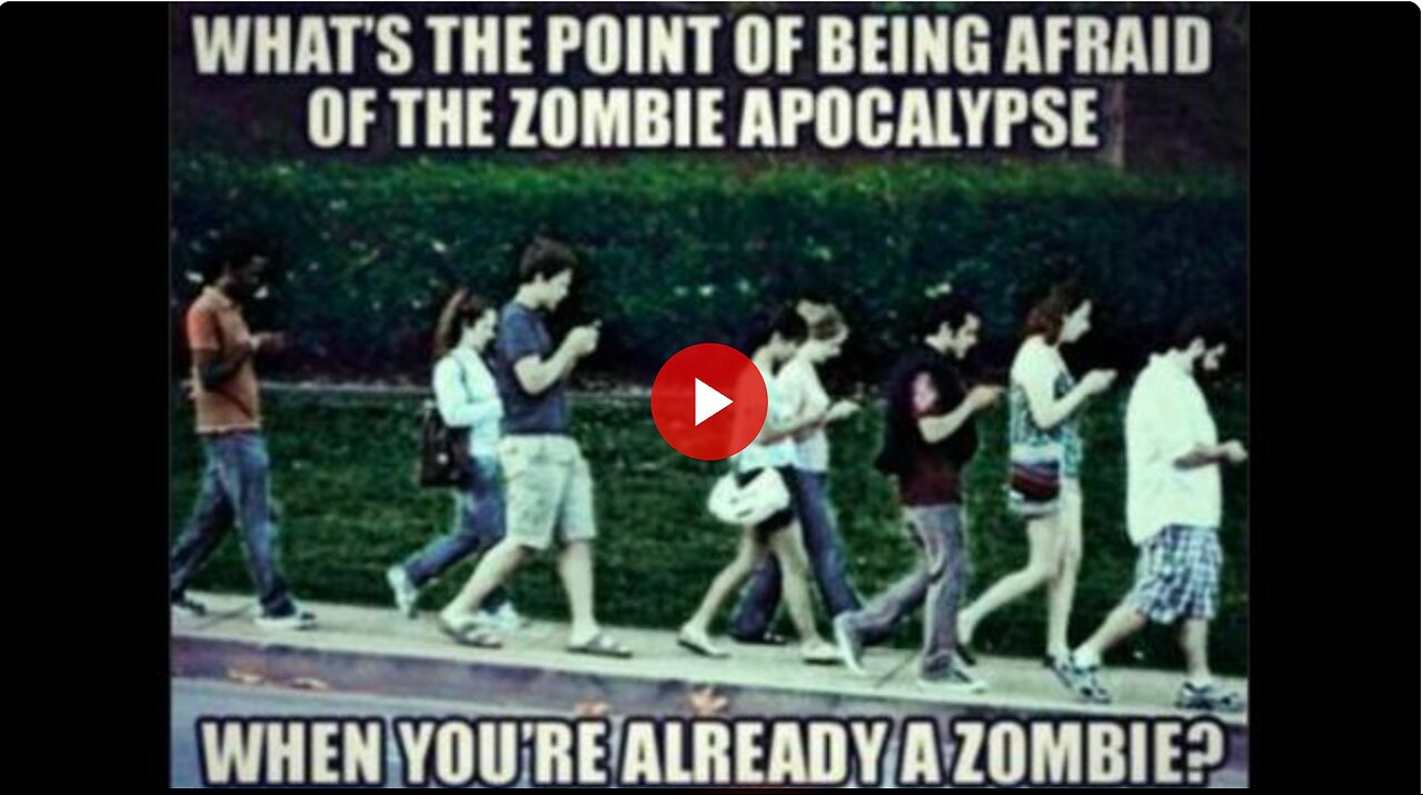 Are you merging with your cell phone? Are you turning into a cell phone zombie mutant?
