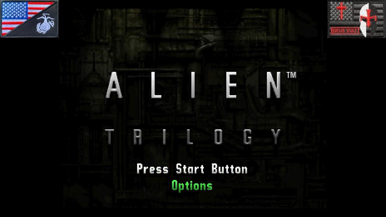 Alien Trilogy (Sega Saturn - Attract Mode) [NA Version of "エイリアン・トリロジー"]