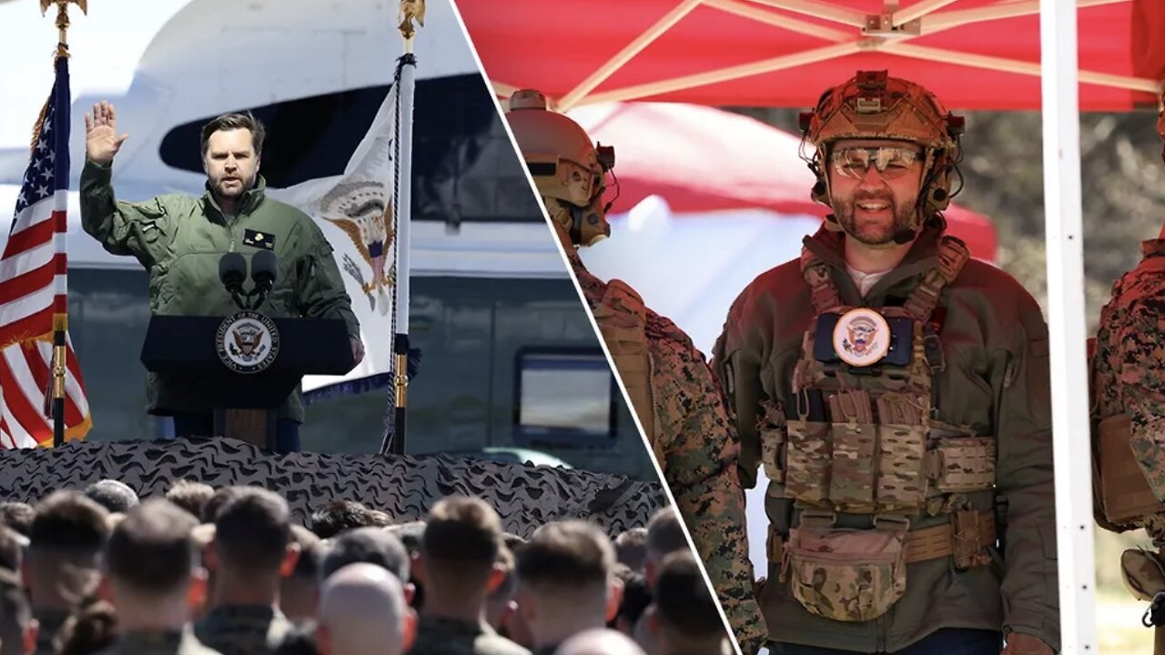 Vice President JD Vance Visits Marines at Quantico (March 26, 2025)