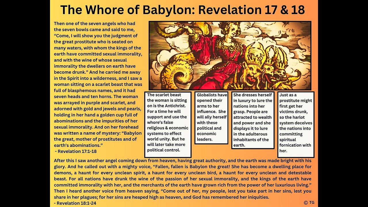 081025a THE GREAT WHORE of BABYLON and satan's little sluts