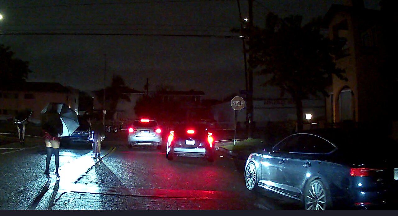 A wet night in #southlosangeles