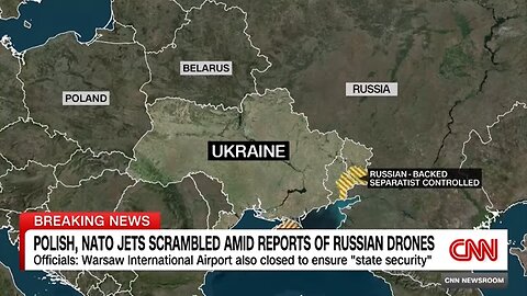 Poland shoots down Russian drones in its airspace for the first time