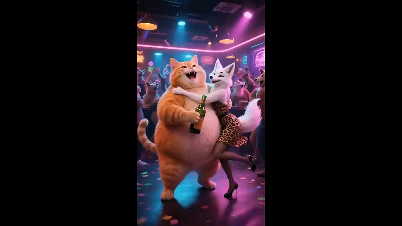 cute cat couple