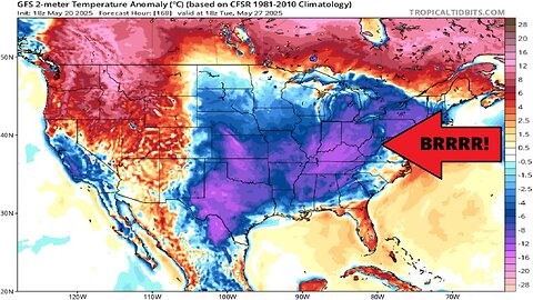 Severe Weather Threat Again For Areas Already Pummeled By Tornadoes - Chill Engulfs Much Of The US
