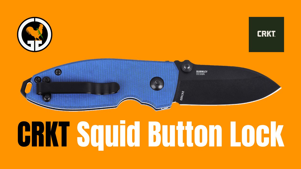 CRKT Squid Button Lock