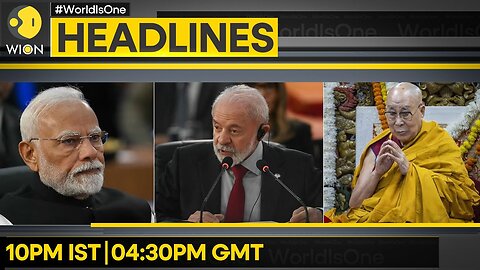 Brazil's Lula Hits Out At Israel At BRICS | Global Support For Dalai Lama Irks China | Headlines