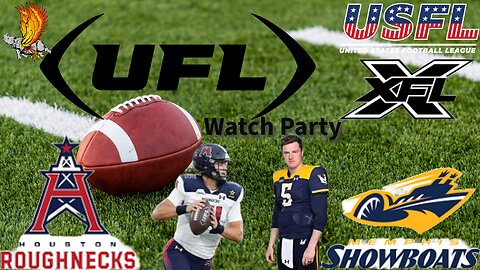 Houston Roughnecks Vs Memphis Showboats UFL: Play by Play and Watch Party
