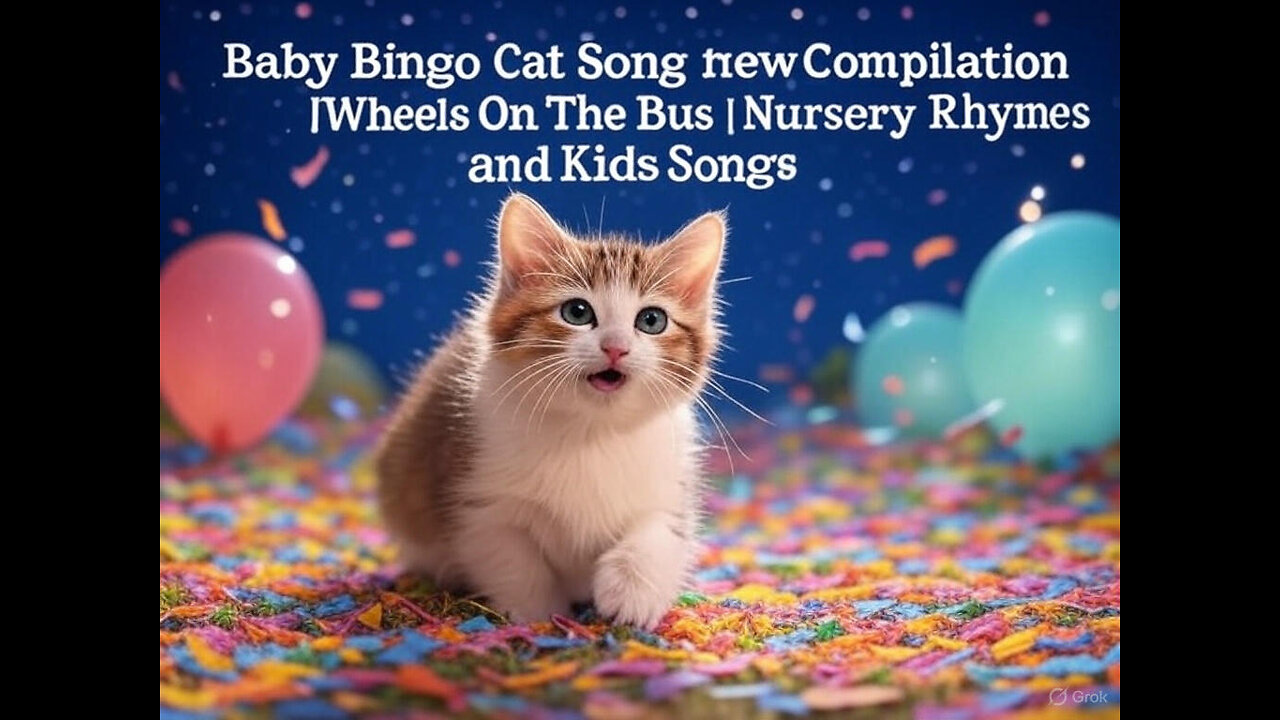 Baby Bingo Cat Song New Compilation | Wheels On The Bus | Nursery Rhymes and Kids Songs