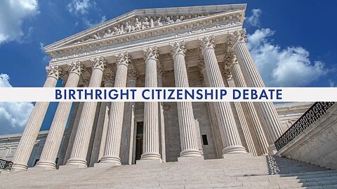 Birthright Citizenship Debate, Sunday on Life, Liberty and Levin