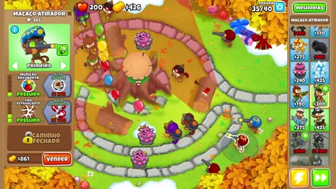 Bloons TD 6 Tree Hole Easy Round 35