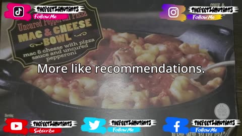 Trader Joe's Uncured Pepperoni Pizza Mac and Cheese Bowl - Pizza Review