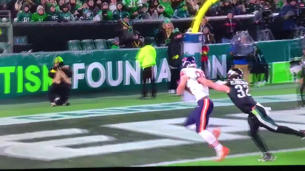 Bears TE #85 Cole Kmet TD 🏈28yds.