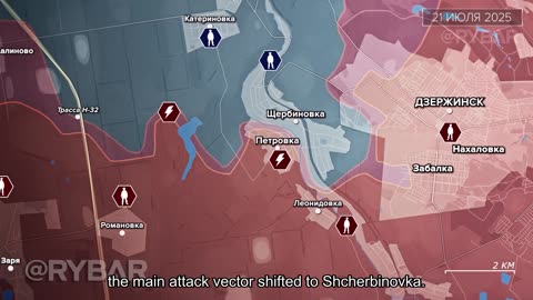 🇷🇺 🏹 🎣 Rybar’s Analysis: Breakthrough to Belaia Hora