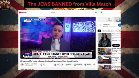 The JEWS BANNED from Villa Match UK
