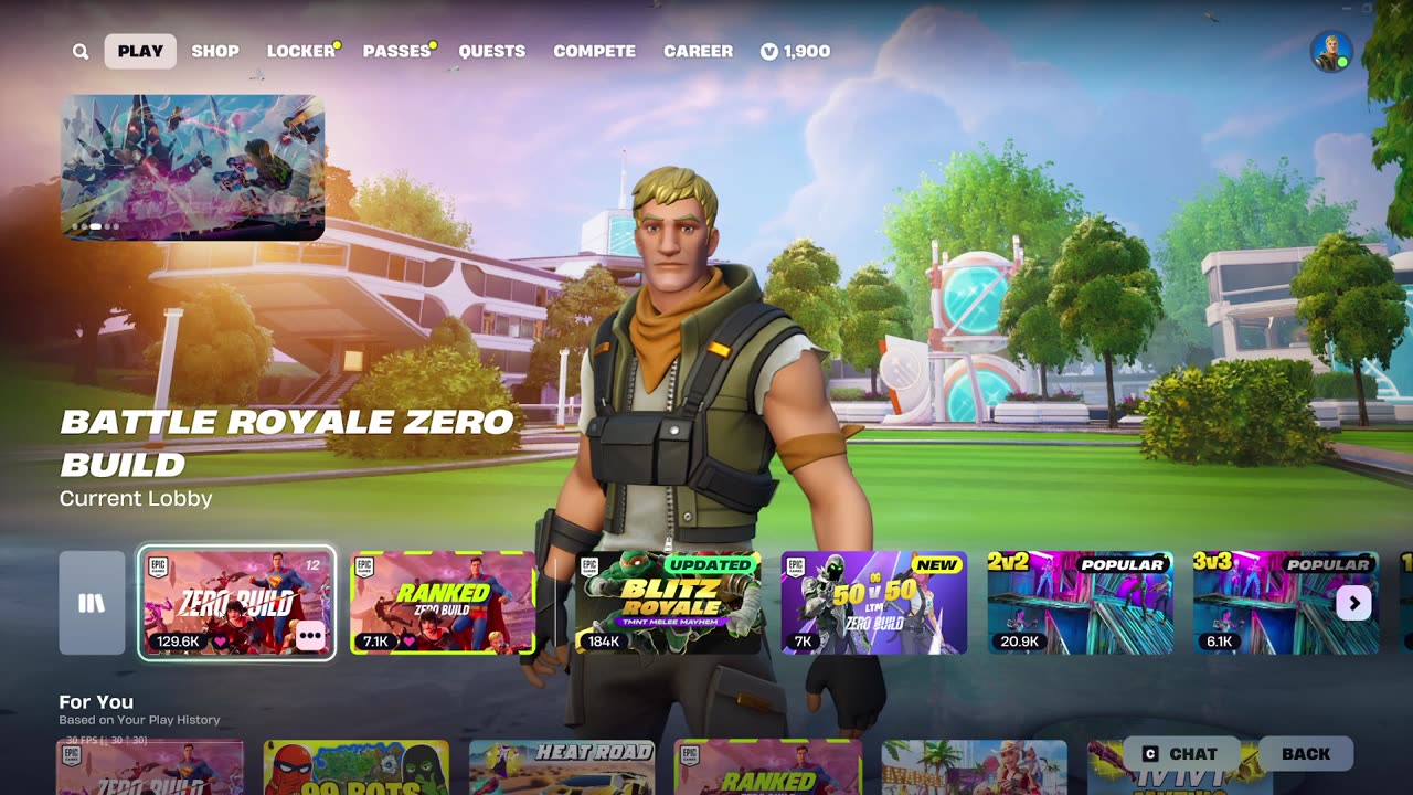 test stream fortnite gameplay