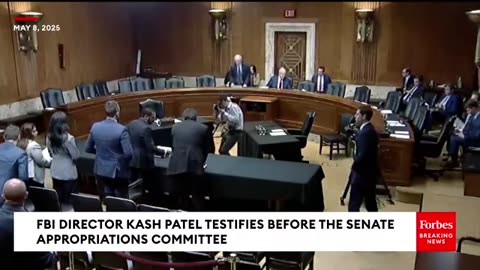 WATCH LIVE- FBI Director Kash Patel Testifies Before Senate Appropriations Committee!