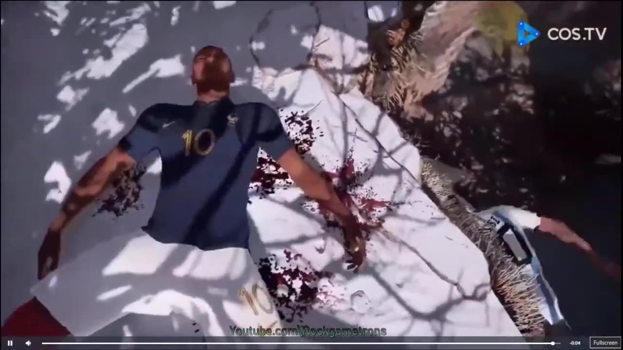 Lionel Messi VS Kylian Mbappé - God of War Gameplay.mp4