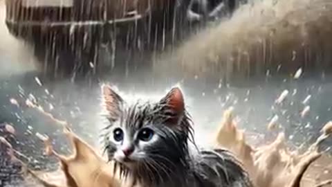 Poor Cat Story Meo Meo Sad Song #Cute Cat