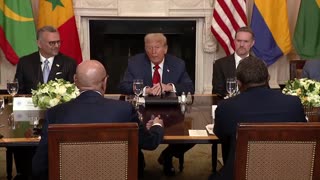 Trump Tells Chatty African Leaders To Cut To The Chase