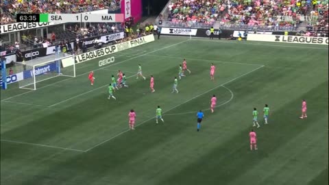 La Finale de la coupe des Ligues 2025 Sounders de Seattle vs Inter Miami