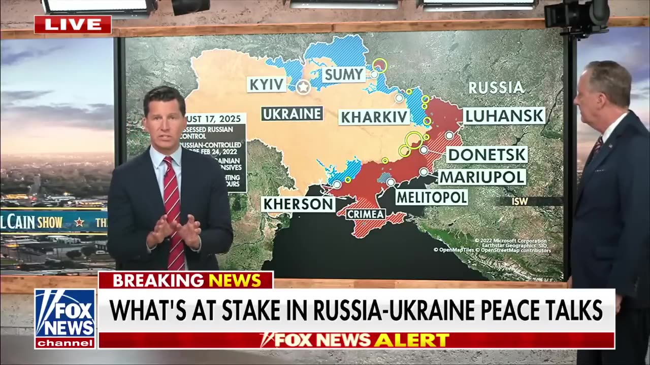 An examination of the land included in a possible peace agreement between Russia and Ukraine