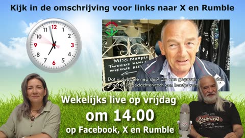 Mediwiet Livestream op vrijdagen van 14.00-15.00