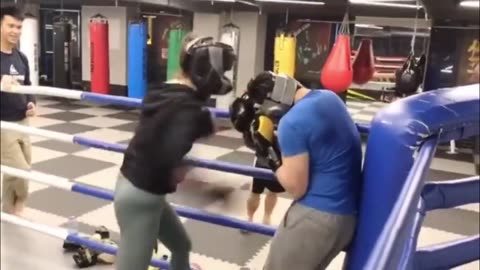 🥊👩‍🦳♂ Intergender Boxing Matchup! | FCN