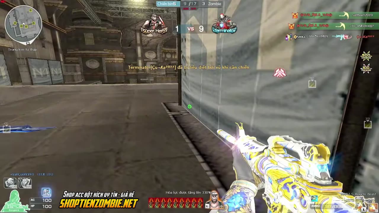 battle zone max rank asia team non-stop blast