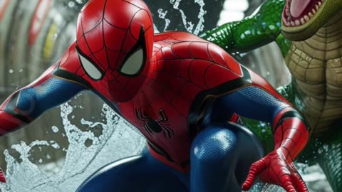 Spider-Man vs. The Lizard: Battle Against a Poisonous Mutation!
