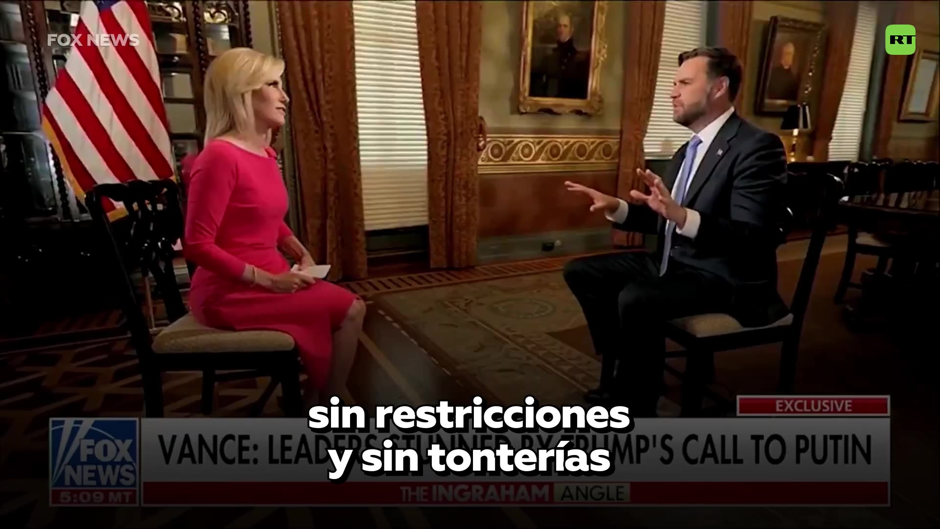 Vance sobre el momento en que Trump decidió llamar a Putin