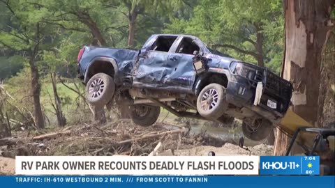 "I can't stop screaming," a resident of Texas' Hill Country said of the horrific floodwaters.