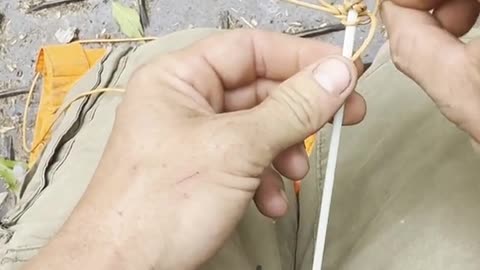 Using Clever Knotwork to Retrieve Lost Keys