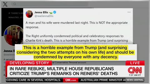 Conservative Says Trump Paid 'Political Price' For Response To Reiner Response