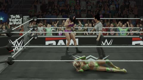wwe 2k25 169 universe Tiffany Stratton VS Chyna