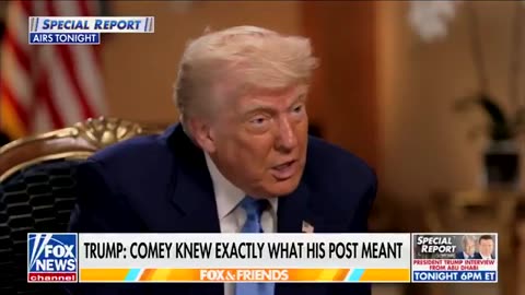 Trump FIRES BACK at James Comey over ‘assassination’ threat — and says what we’re all thinking