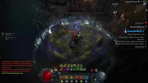 3rd overall Undercity Tribute of Ascendance run questing for Mythic Unique gear!!! ⚔️ 2160p 4K!! 👀🤩