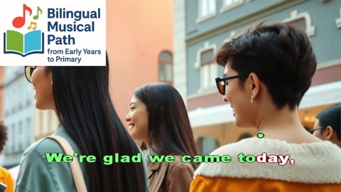 I’m Glad You Came Today – English Welcome Song for Kids | Preschool & Primary Karaoke