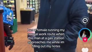 Asian creep tries approaching women