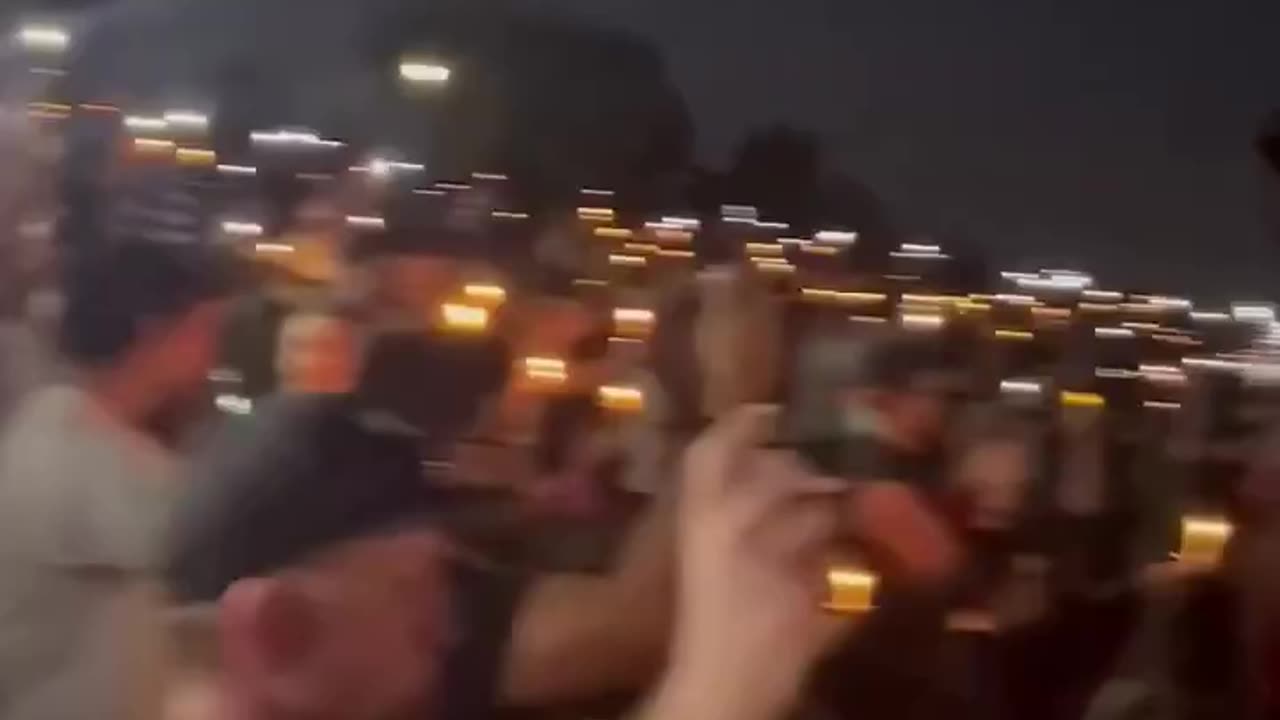 There was a HUGE turnout for a Charlie Kirk vigil in Bakersfield, California..
