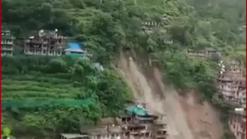 Kullu Landslide Horror: House Near Ani Bus Stand Collapses in Seconds, No Casualties