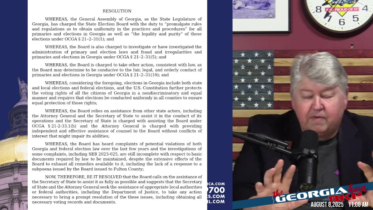 The Georgia Hour - REPLAY - August 8, 2025