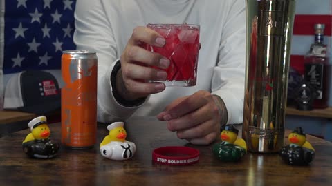 Bobby Hess - Au` Strawberry Burst Vodka & Redbull Strawberry Apricot Energy Drink