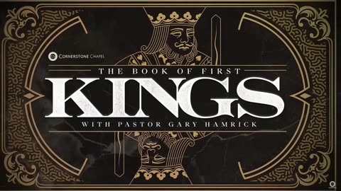 Gary Hamrick - Cornerstone Chapel - 1 Kings 7